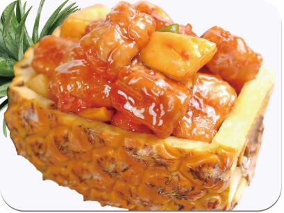 酸甜爽脆咕噜松板肉